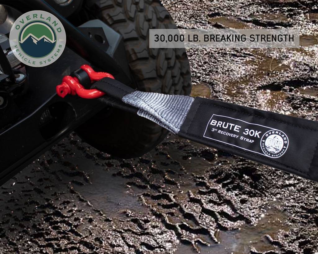 Brute Rope, Utility Shovel, Recovery Ramp, 5/8 Soft Shackle