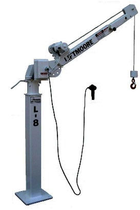 Liftmoore - Liftmoore DC Powered Crane: L-8 Series (L-8)