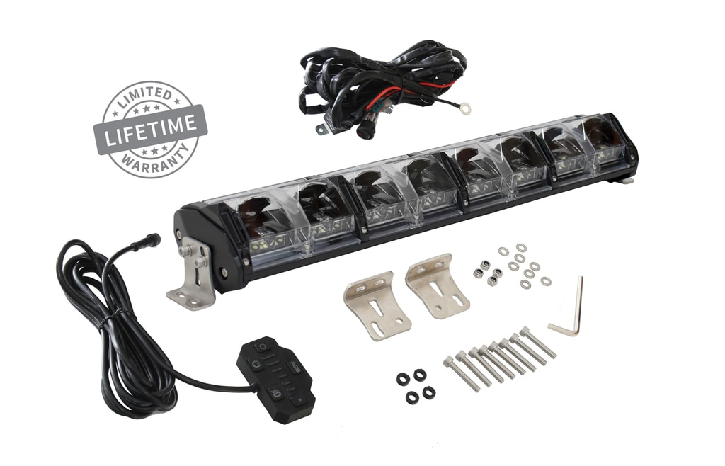 Overland Vehicle Systems - OVS | EKO 20" LED Light Bar w/Variable Beam, DRL, RGB, & 6-Level Brightness