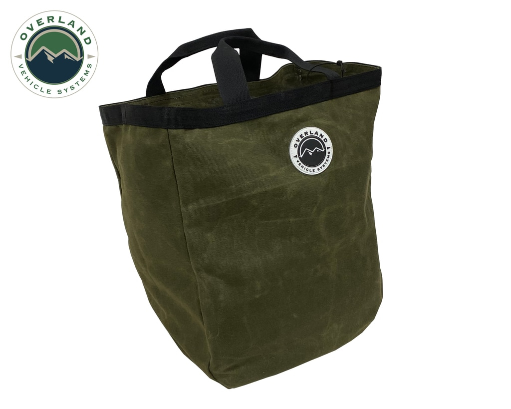 Overland Vehicle Systems - OVS | Cavas Tote Bag - 16lb Waxed Canvas