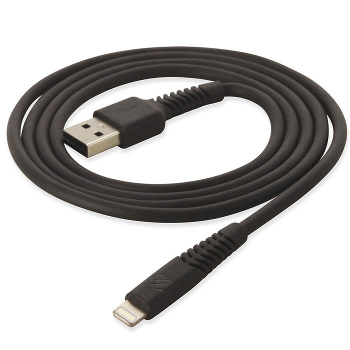 Scosche - Scosche 4' Heavy Duty Lightning USB cable