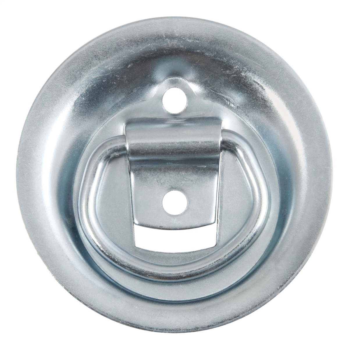 CURT - 1-1/8" x 1-5/8" Recessed Tie-Down Ring (1,000 lbs, Clear Zinc)