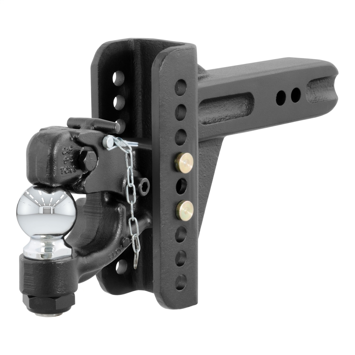 CURT - Adjustable Channel Mount with 2-5/16" Ball & Pintle (2-1/2" Shank, 20,000 lbs.)