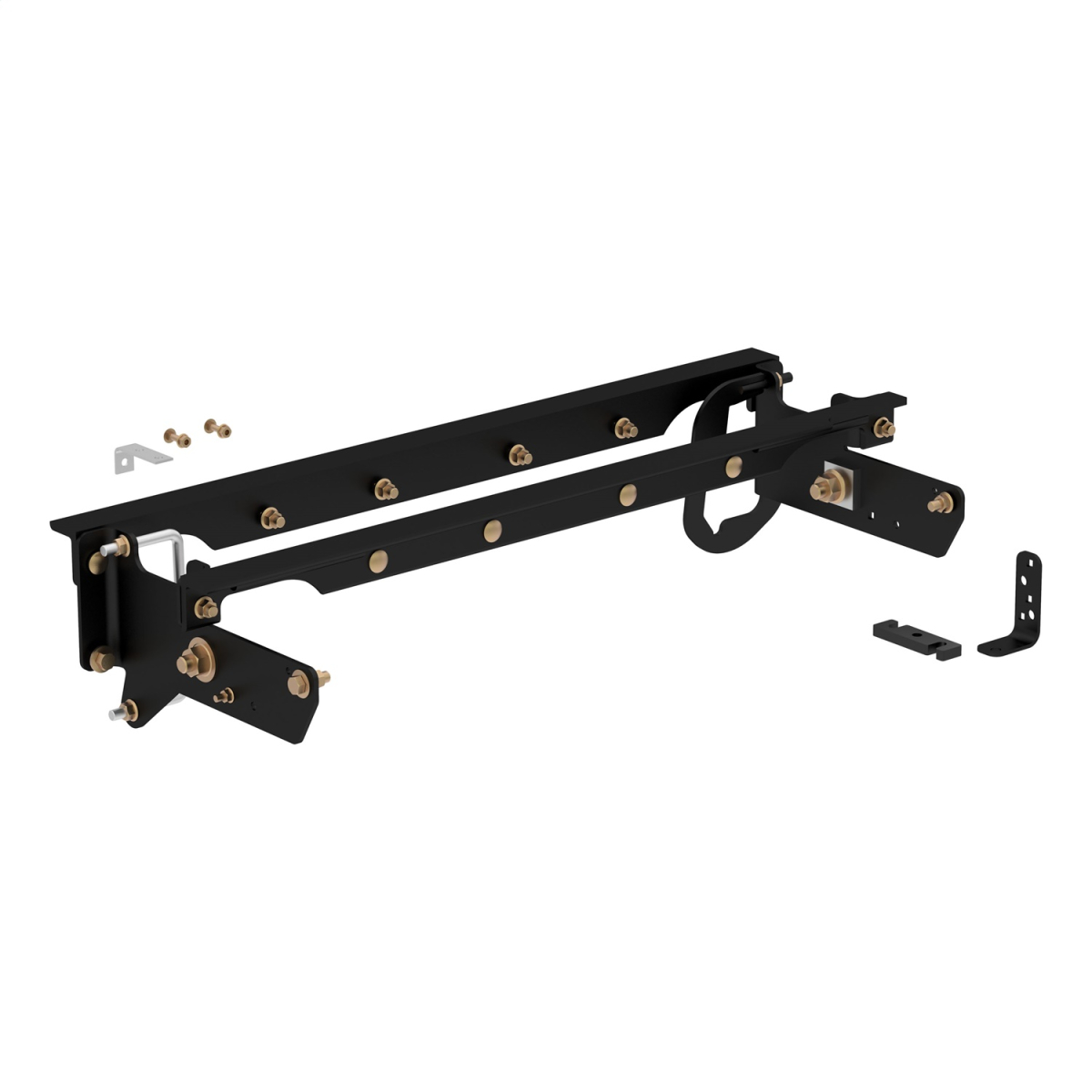 CURT - CURT 60644 Under-Bed Gooseneck Installation Brackets, Fits Select Ford F-250, F-350, F-450 Super Duty