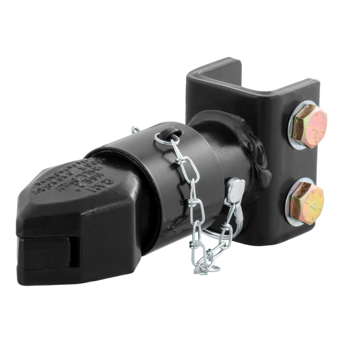 CURT - 2" Channel-Mount Coupler with Sleeve-Lock (7,000 lbs, Black)