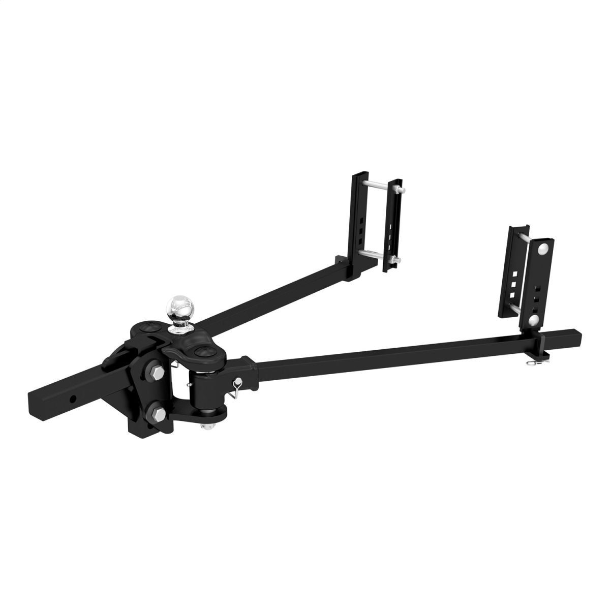 CURT - CURT 17501 TruTrack 4P Weight Distribution Hitch with 4x Sway Control, 10-15K