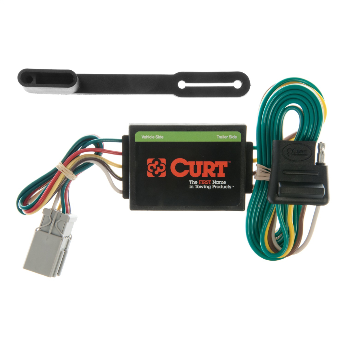 CURT - CURT 55336 Custom Wiring Connector, 4-Way Flat Output, Select Honda, Acura Vehicles