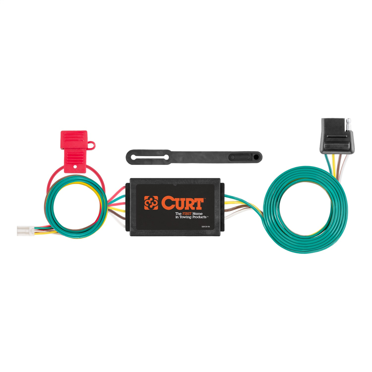 CURT - CURT 56370 Custom Wiring Connector, 4-Way Flat Output, Select Honda CR-V