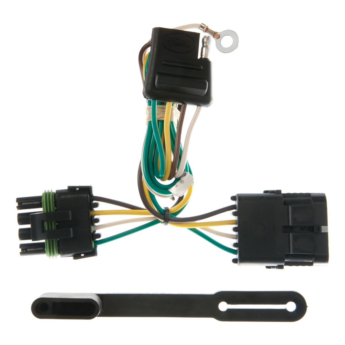 CURT - CURT 55319 Custom Wiring, 4-Way Flat, Select C/K Suburban, Blazer, Tahoe, Yukon, Escalade