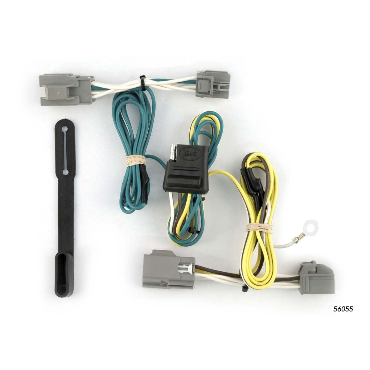 CURT - CURT | 4-Way Flat Wiring Harness; Select Ford Taurus X | 56055