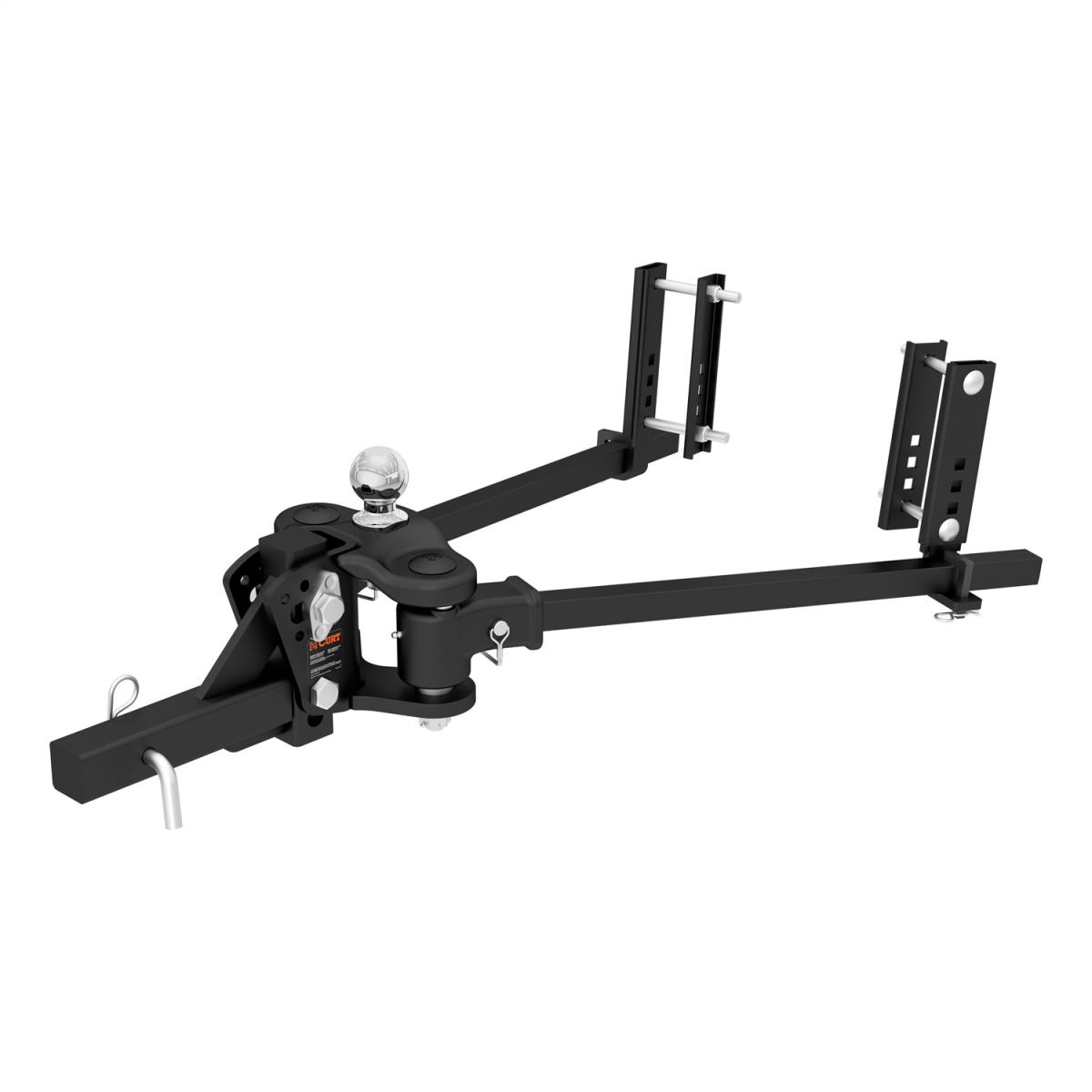 CURT - CURT 17500 TruTrack 4P Weight Distribution Hitch with 4x Sway Control, 8-10K