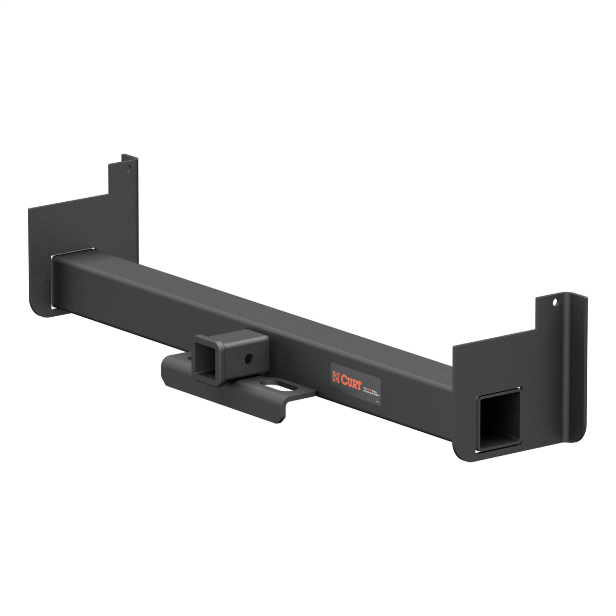 CURT - CURT 15927 Class 5 Weld-On Hitch, 2-Inch Receiver, Up to 16,000 lbs, 44-In Frames, 9" Drop