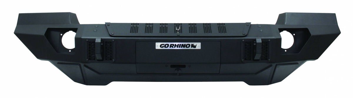 Go Rhino - Go Rhino | Trailline Bumper Fairlead Mount Plate | 230121T