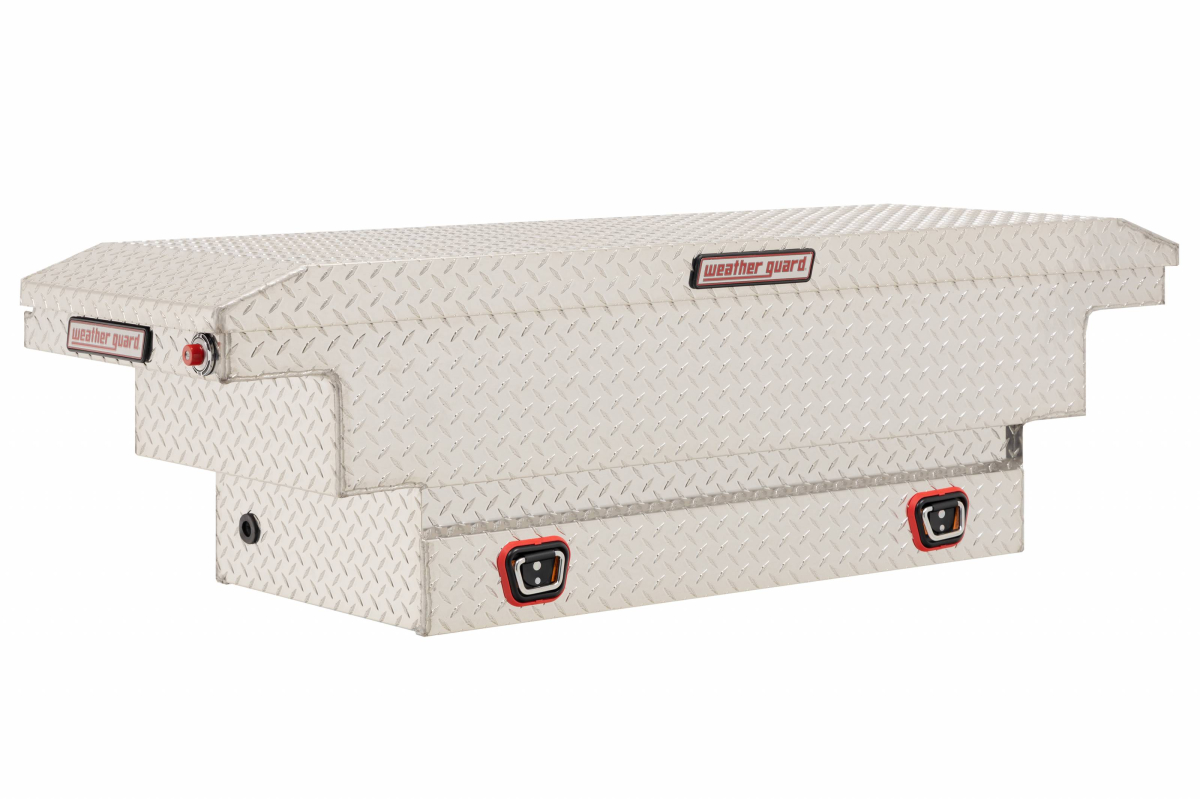 WEATHER GUARD® - WEATHER GUARD® | Aluminum Compact Deep Saddle Box | 137-0-03