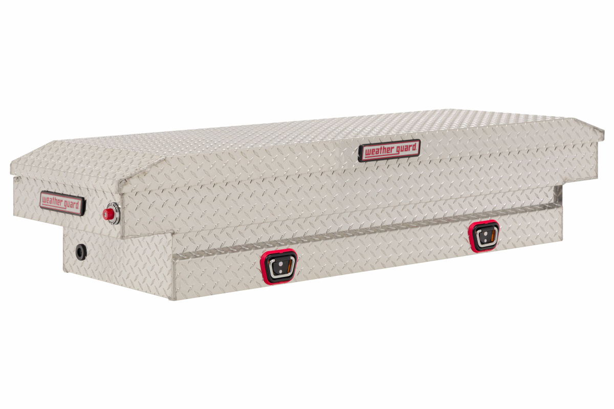 WEATHER GUARD® - WEATHER GUARD® | Aluminum Compact Saddle Box | 154-0-03