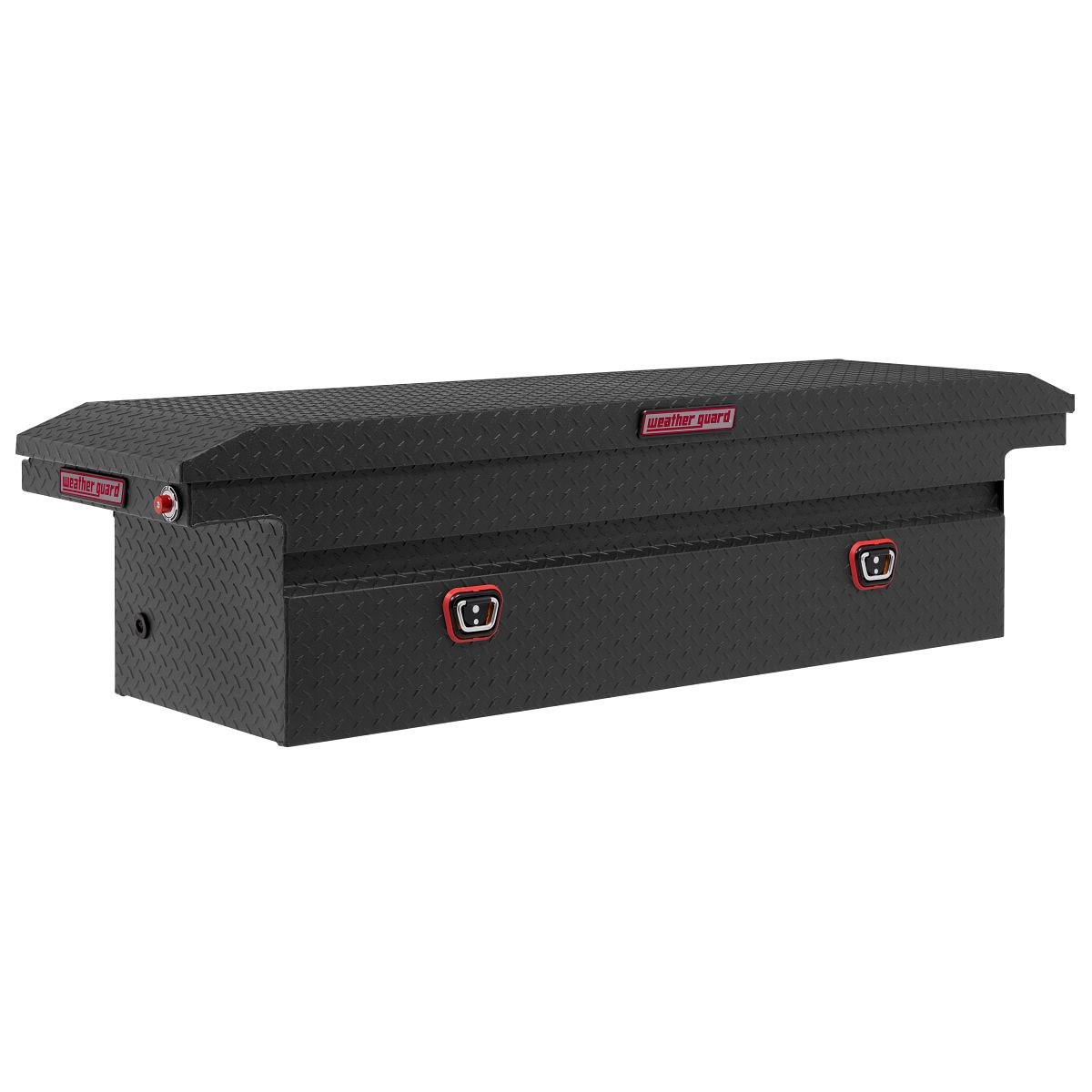 WEATHER GUARD® - WEATHER GUARD® | Aluminum Full Low Profile Saddle Box | 121-52-03