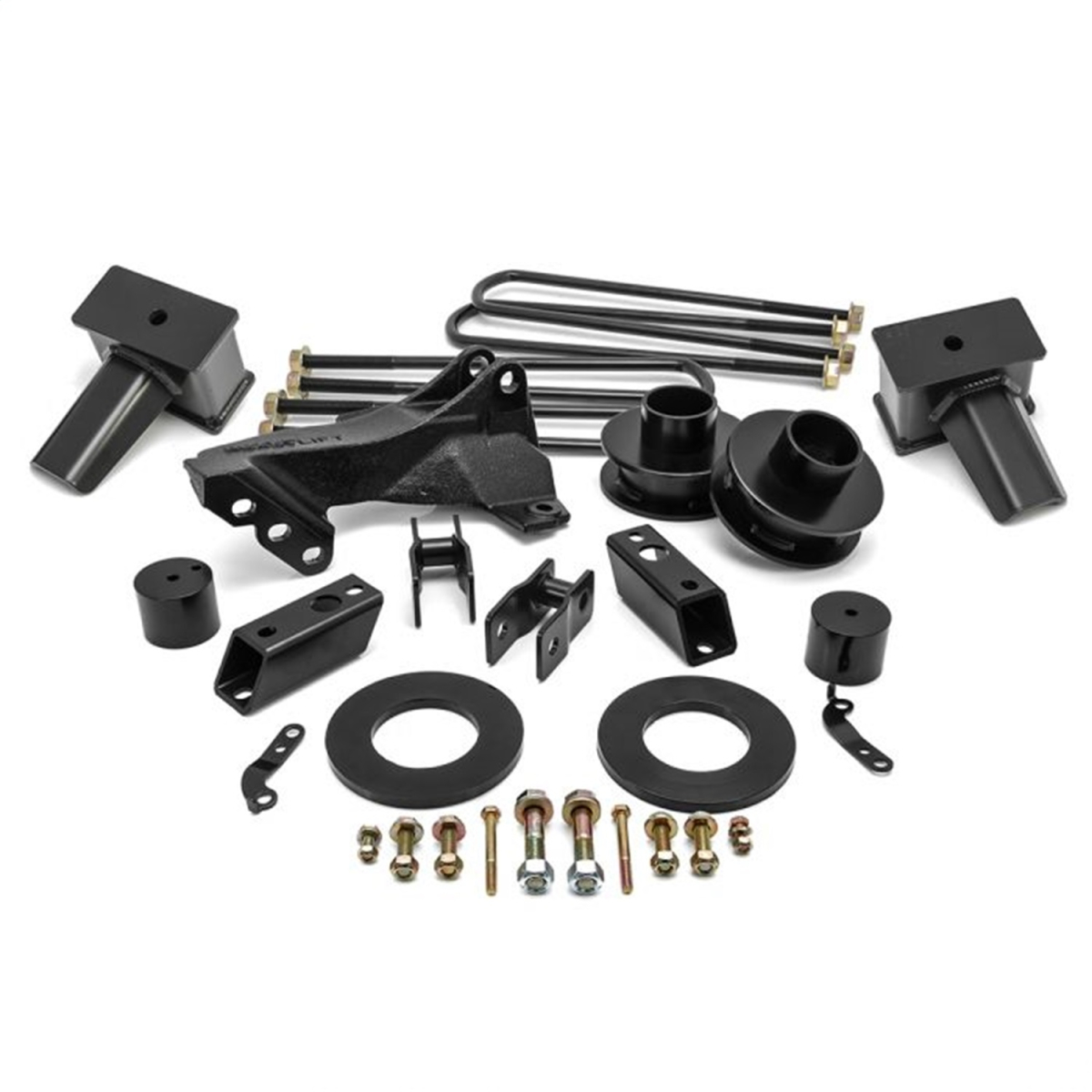 ReadyLift - ReadyLIFT | 2017-2018 Ford F250/F350 2.5'' SST Lift Kit w/4'' Rear Tapered Blocks for 1 Piece Drive Shaft without Shocks | 69-2740