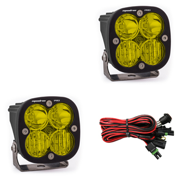 Baja Designs - Baja Designs | Squadron Pro LED Light Pods Amber Lens Driving Combo Pattern - Pair