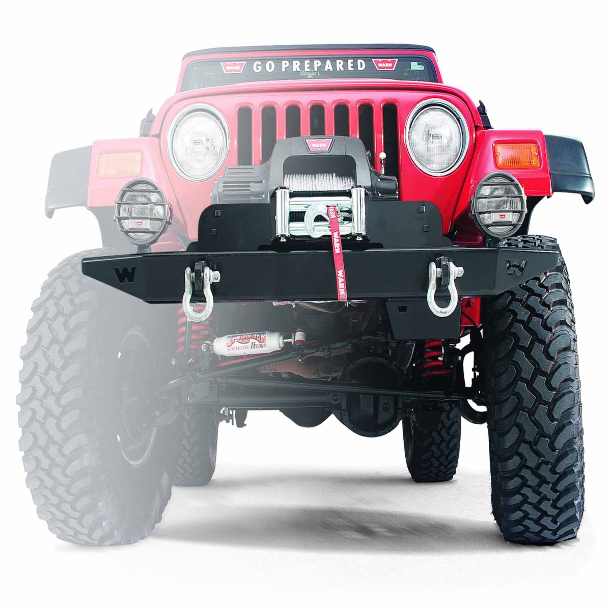 Warn - WARN® | Rock Crawler Front Bumper | 61856