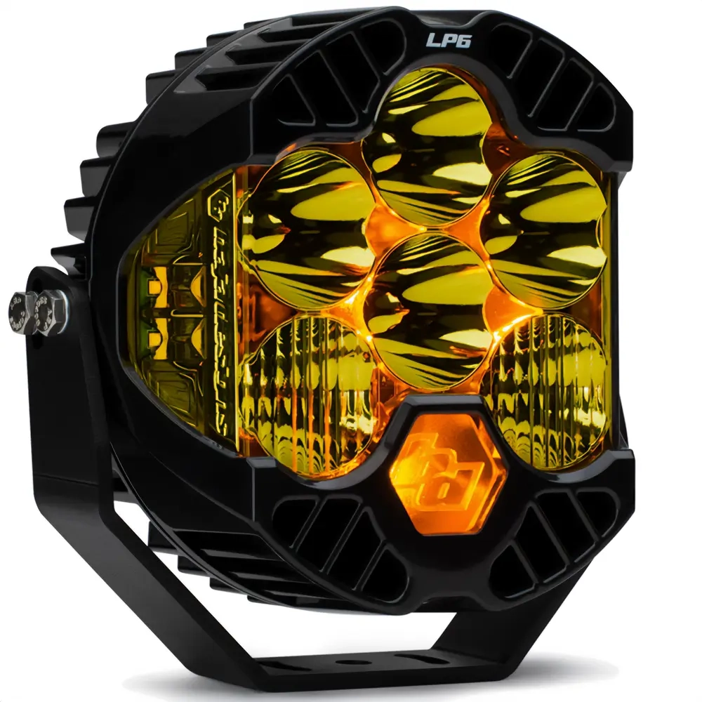 Baja Designs - Baja Designs | LP6 Pro LED Light Pod (Driving/Combo) - Amber