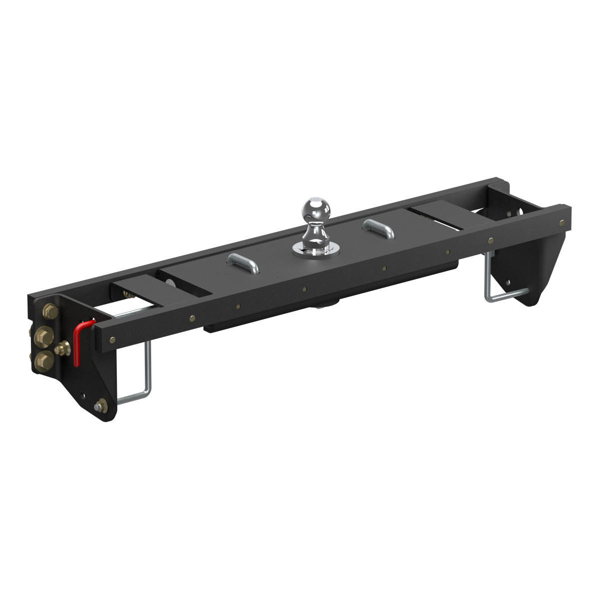 CURT - CURT 60690 Double Lock EZr Gooseneck Hitch Kit with Brackets, Select Silverado, Sierra HD