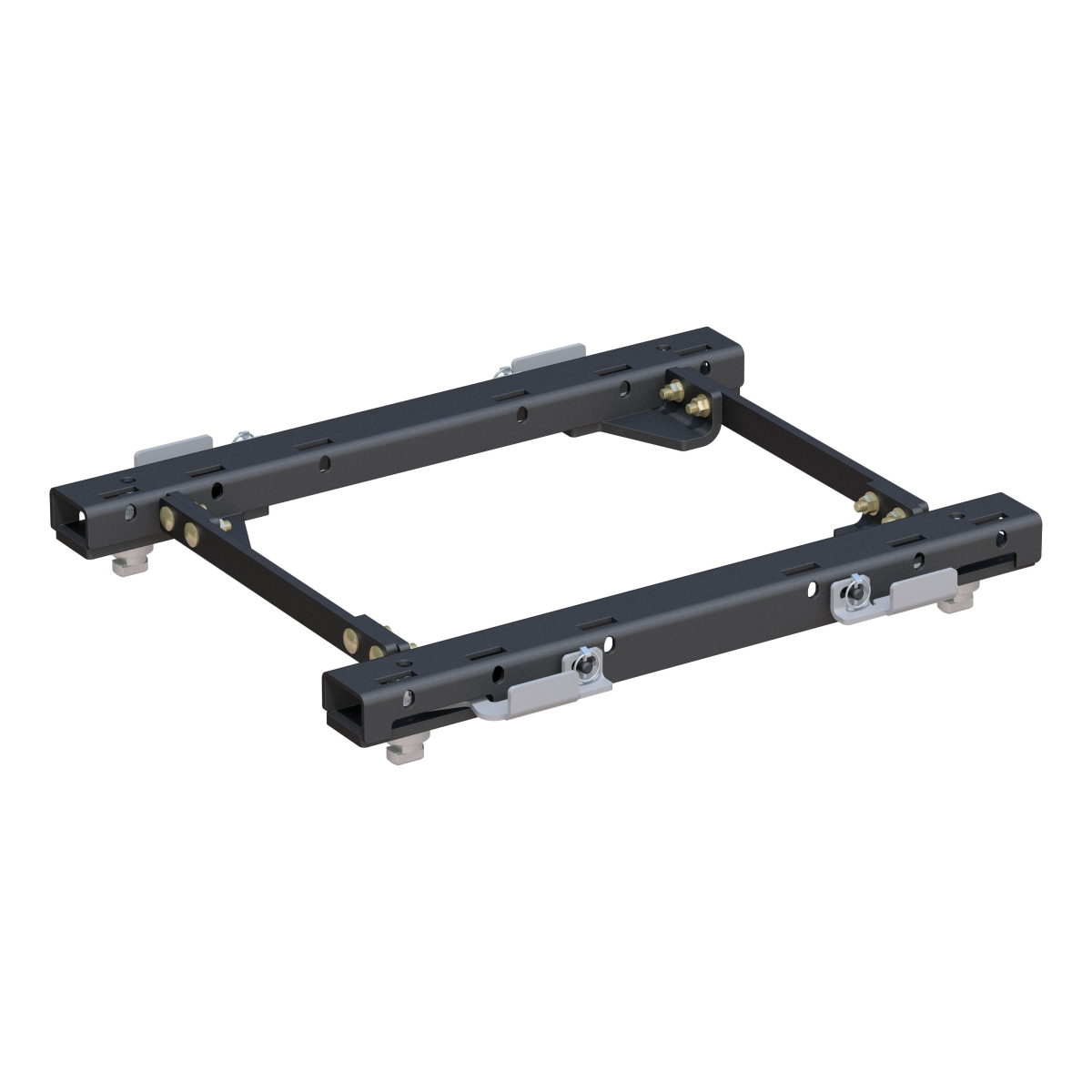 CURT - CURT 16050 Puck System 5th Wheel Rails, 30,000 lbs, Fits Select Chevrolet Silverado, GMC Sierra 2500, 3500 HD