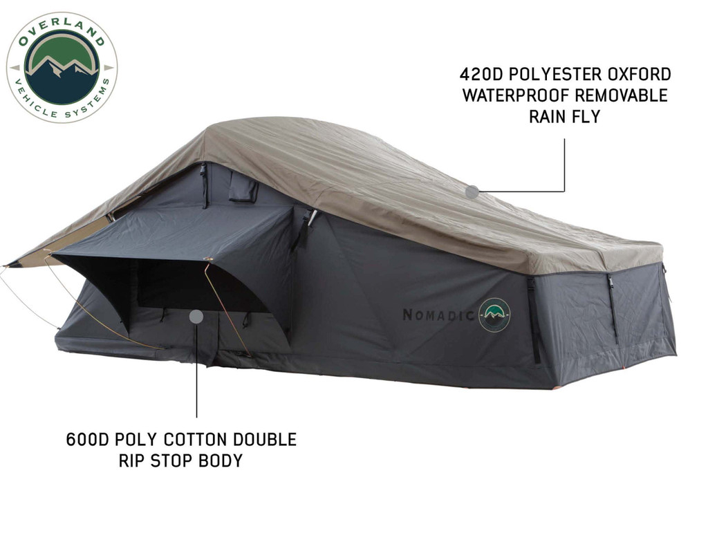 18099901 Mamba 3 Roof Top Tent - Clam Shell Roof Top Tent