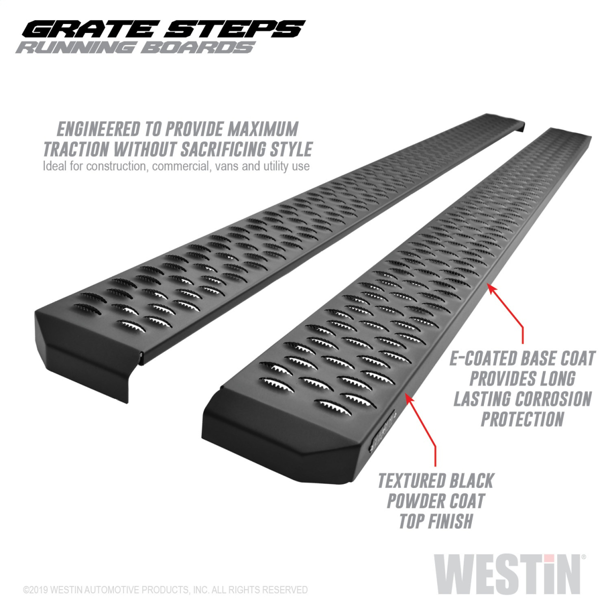 Westin - Westin | Grate Steps Running Boards | 27-74745