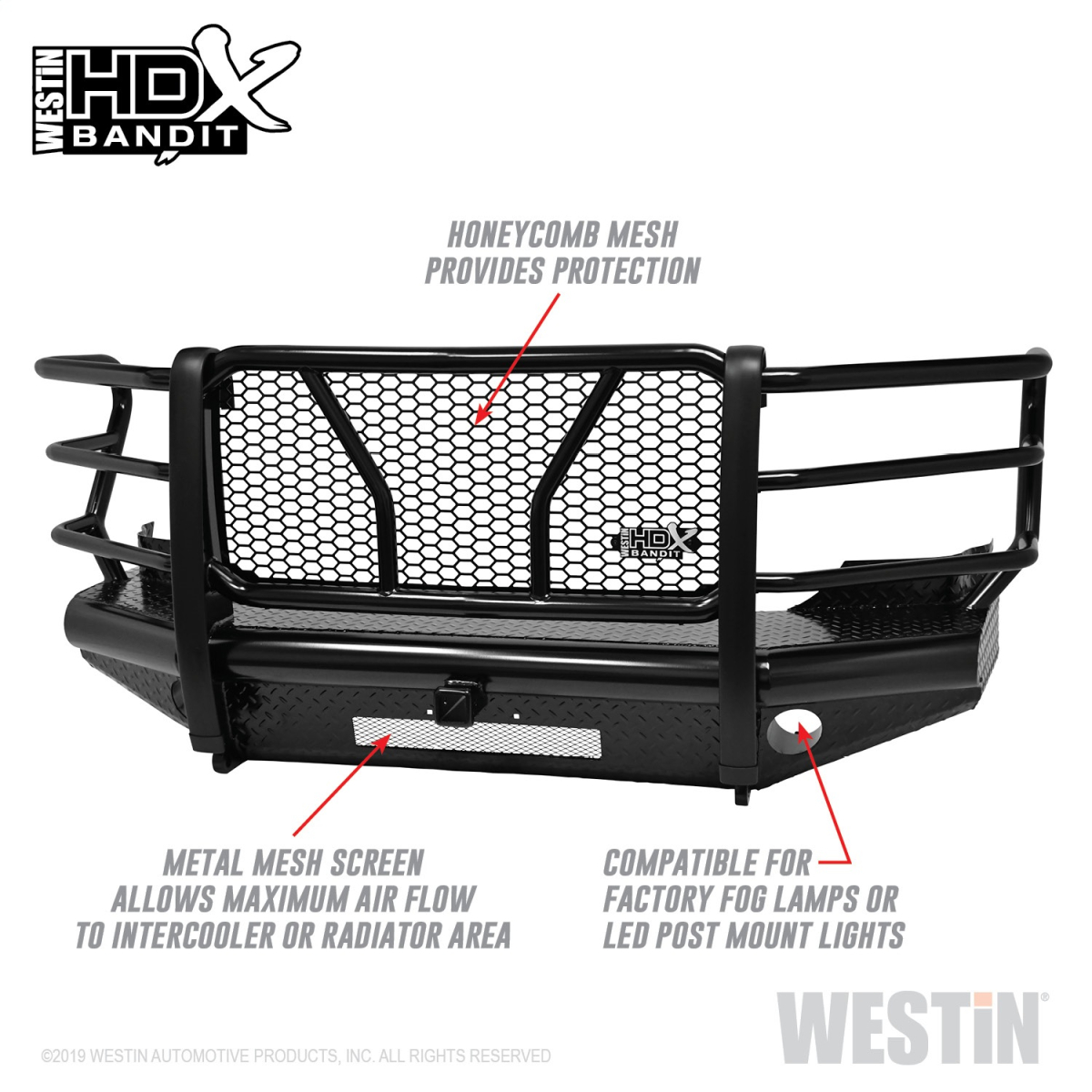 Westin - Westin | HDX Bandit Front Bumper | 58-31115