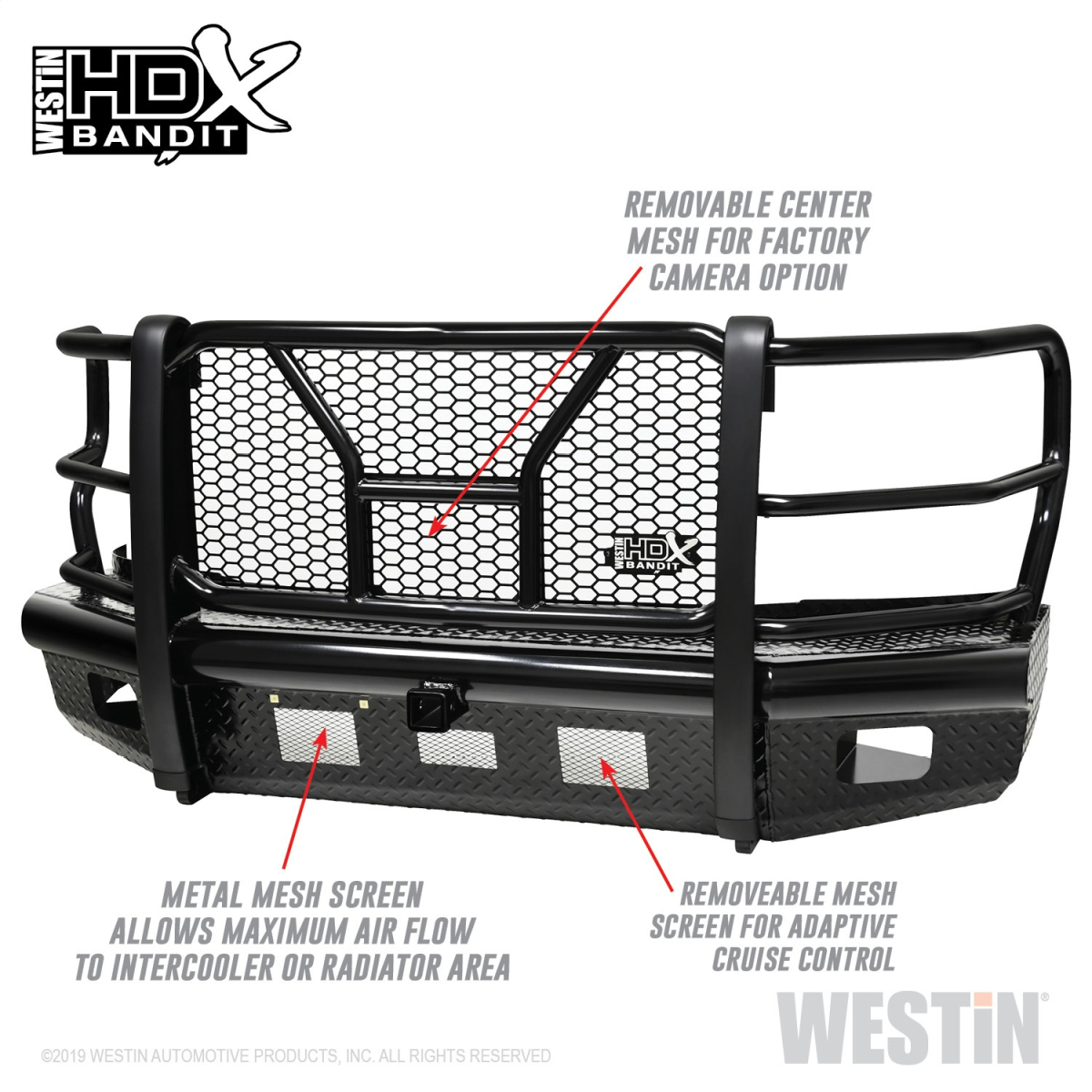 Westin - Westin | HDX Bandit Front Bumper | 58-31125