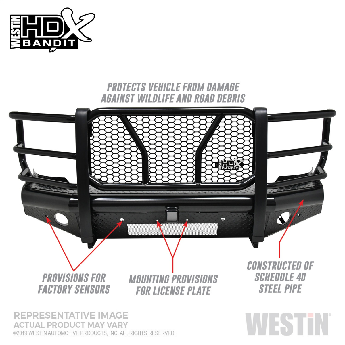 Westin - Westin | HDX Bandit Front Bumper | 58-31135