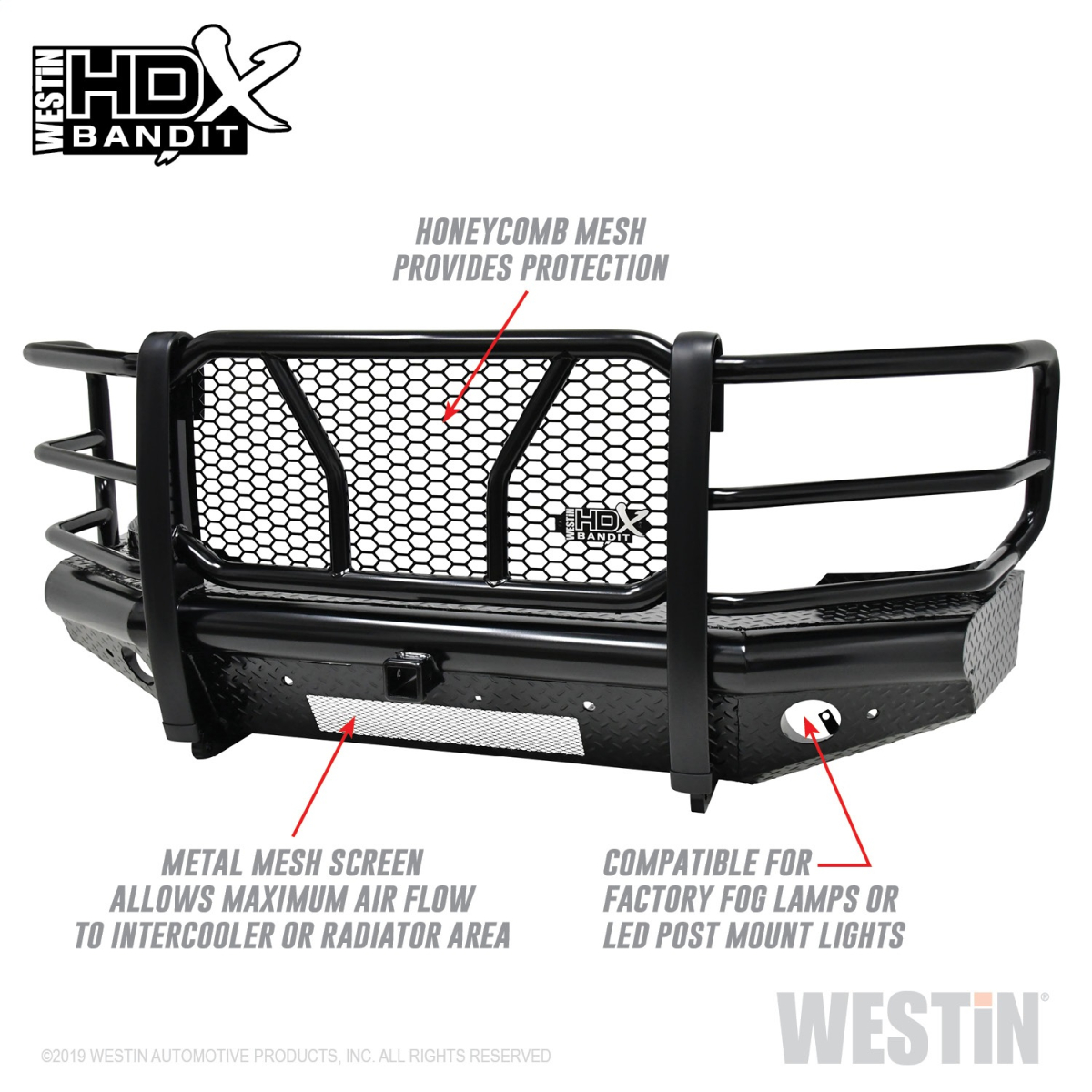 Westin - Westin | HDX Bandit Front Bumper | 58-31155