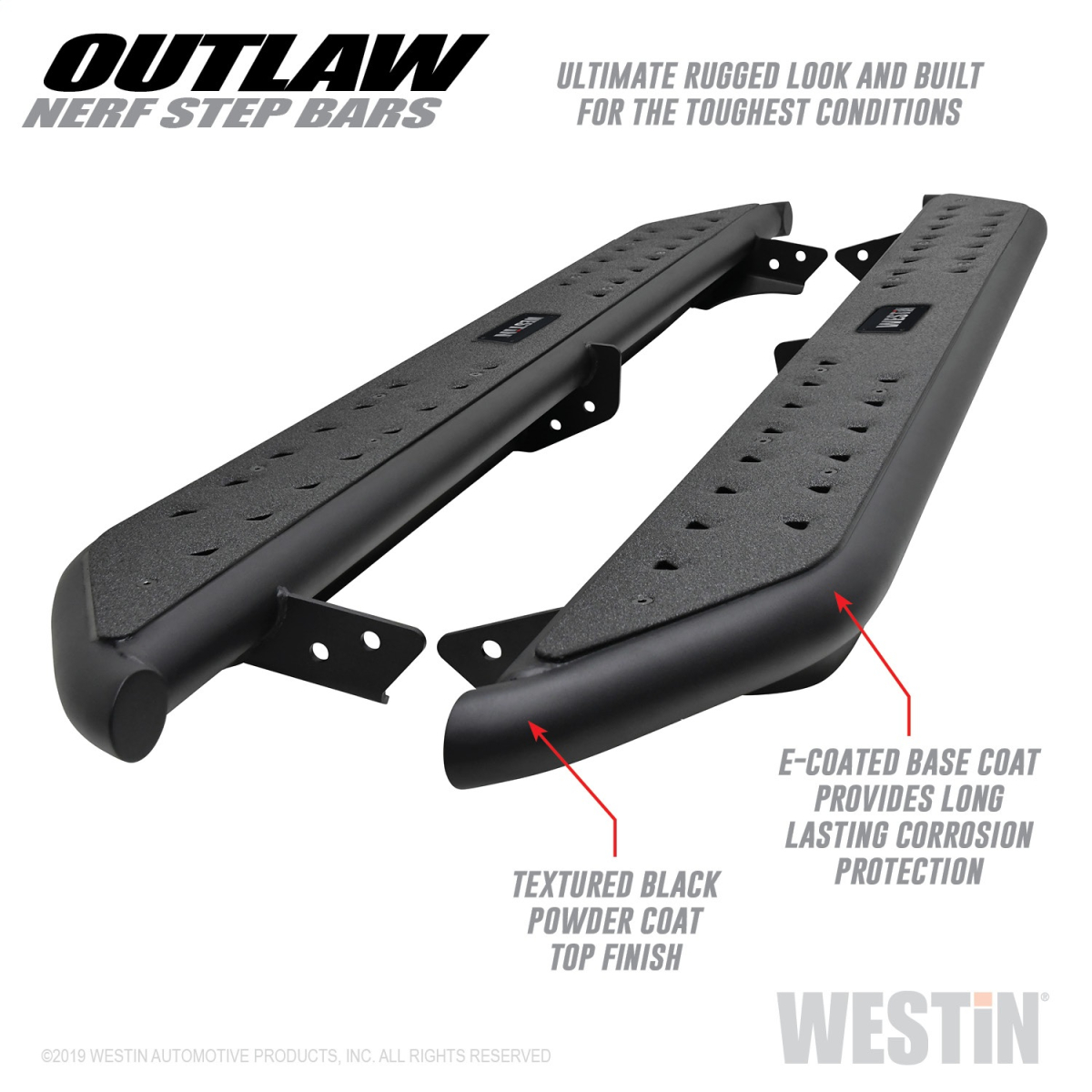 Westin - Westin | Outlaw Nerf Step Bars | 58-53835