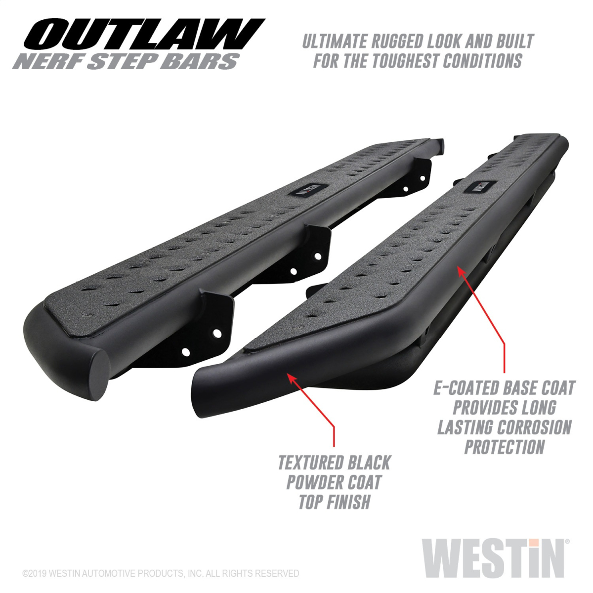 Westin - Westin | Outlaw Nerf Step Bars | 58-53945