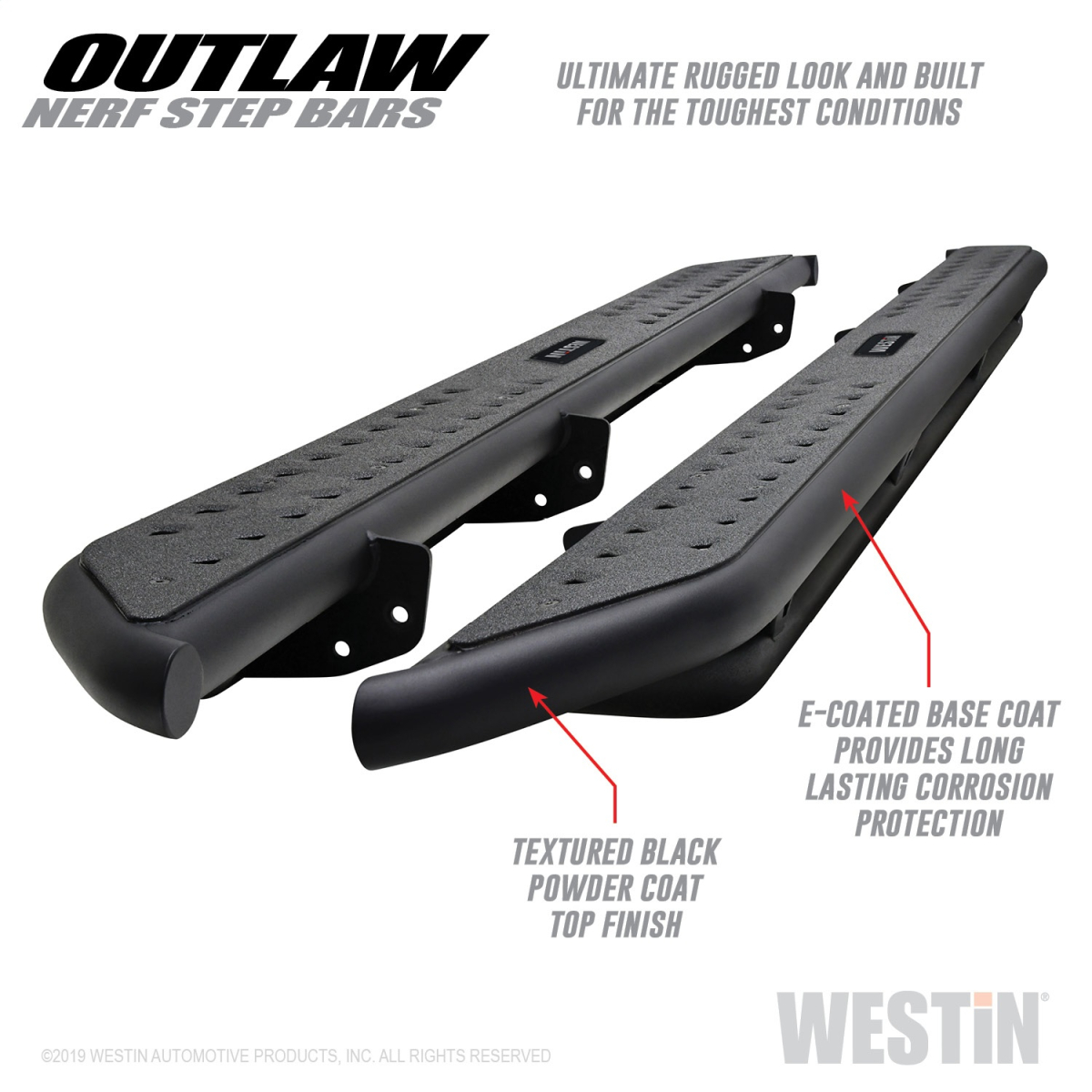 Westin - Westin | Outlaw Nerf Step Bars | 58-54135