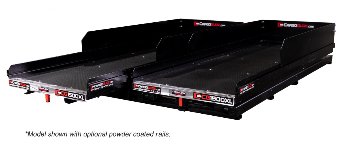 CargoGlide - CargoGlide | CG1500XL 1500lb Slide Out Truck Bed Tray | CG1500XL-7548