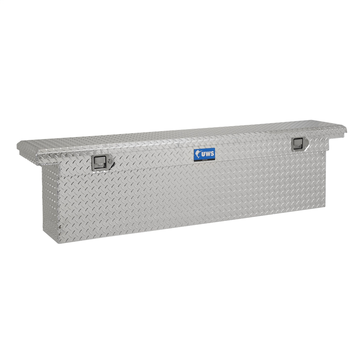 UWS - UWS | 72" Heavy-Wall Aluminum Deep Slim Truck Tool Box w/Low Profile; RigidCore Lid | EC10871