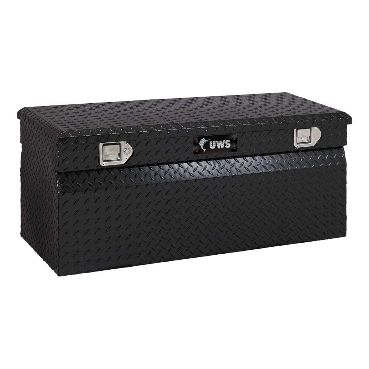 UWS - UWS | Aluminum Storage Box (60" Truck Tool Box; Powder-Coated Aluminum) | TBC-60-BLK