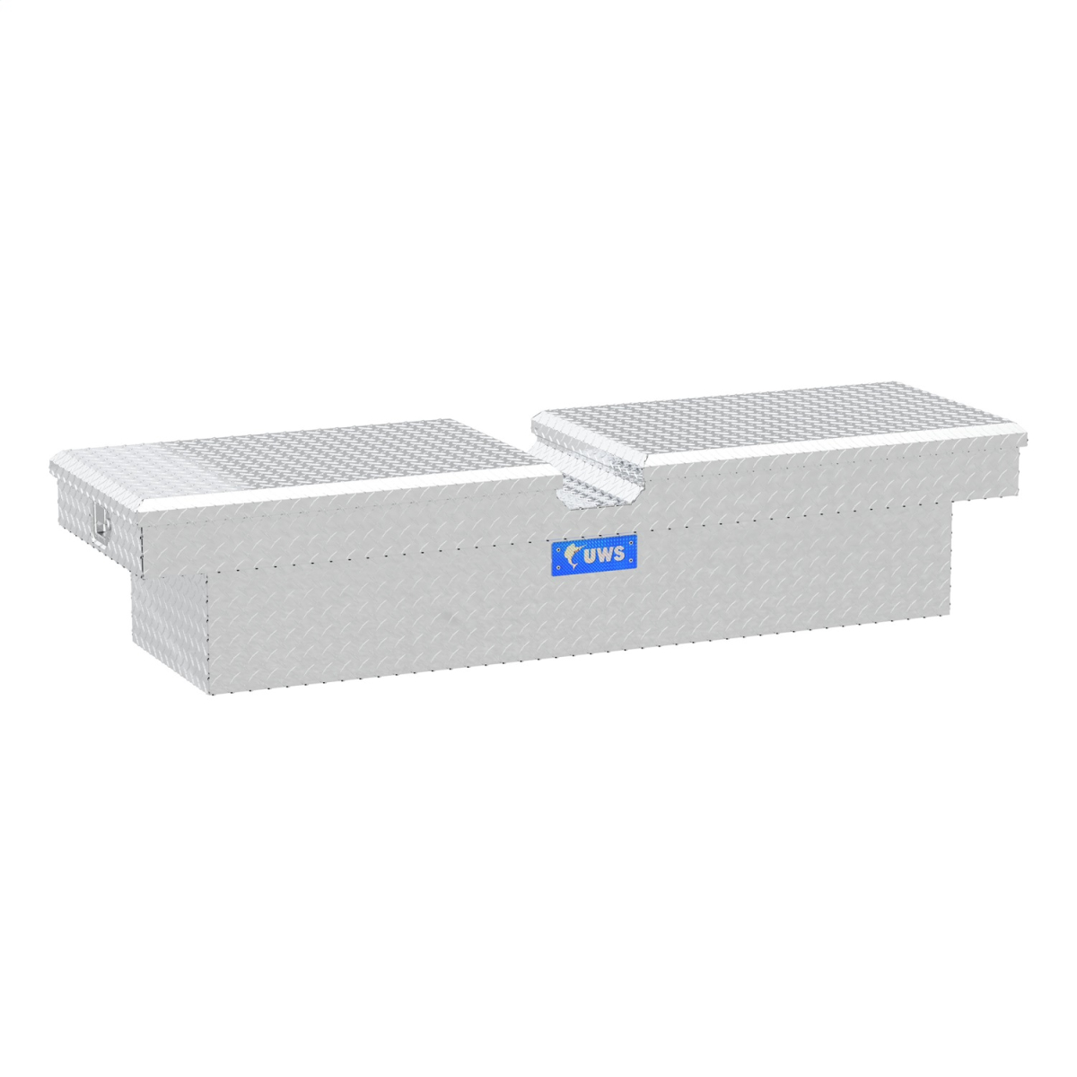 UWS - UWS | Gull Wing Tool Box for Truck (69" Crossover Tool Box; Bright Aluminum) | TB-69