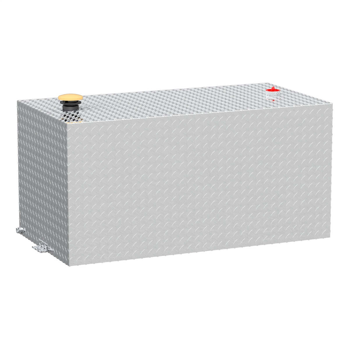 UWS - UWS | Transfer Tank; 100 Gallon; Non Flammable Liquid; Rectangular; Bright Aluminum; | TT-100-RT-T-P