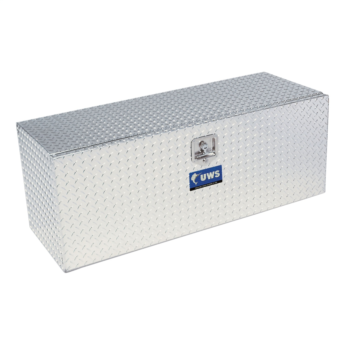 UWS - UWS | Underbody Tool Box (60" Single-Door Side Mount Truck Tool Box; Bright Aluminum | TBUB-60