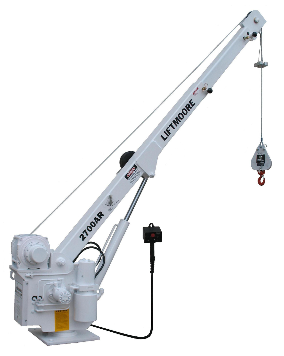 Liftmoore - Liftmoore DC Powered Crane: 2700AR Series (2700AR-14 WI)