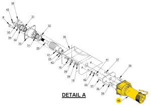 Auto Crane - Auto Crane | Motor 2703 (AUTO330313000) - Image 2