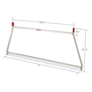 WEATHER GUARD® - WEATHER GUARD® | Cab Protector Aluminum   | 1907-0-02 - Image 1