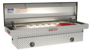 WEATHER GUARD® - WEATHER GUARD® | Saddle Box W/Integrated Lighting  | 127-0-02LB - Image 1