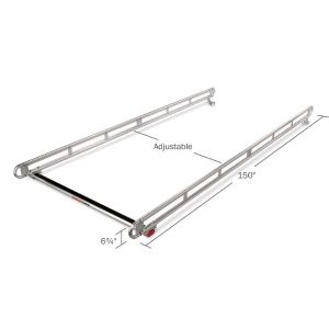 WEATHER GUARD® - WEATHER GUARD® | Model 1210 ATR Accessory Side Rails, 8 ft bed  | 1210 - Image 2