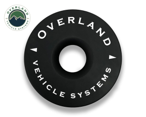 Overland Vehicle Systems - OVS | Recovery Ring 6.25" 45,000 LBS Black With Storage Bag Universal - Image 2