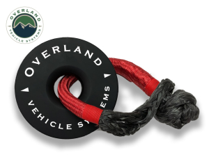 Overland Vehicle Systems - OVS | Recovery Ring 6.25" 45,000 LBS Black With Storage Bag Universal - Image 4