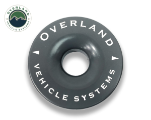 Overland Vehicle Systems - OVS | Recovery Ring 4.00" 41,000 LBS Gray With Storage Bag Universal - Image 2