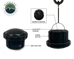 Overland Vehicle Systems - OVS | Wild Land Solar Camping Light Pods & Speaker - Image 5